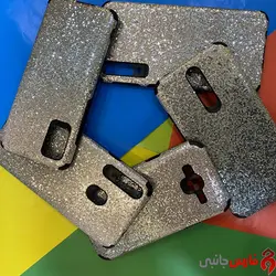 قاب اکلیلی پولکی سفید یشمی سامسونگ J5 Prime