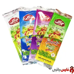 لواشک مخلوط زردآلوسیب و آلو جنگلی مقدار22 گرمی