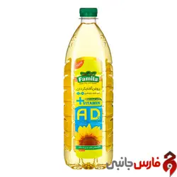 روغن آفتابگردان غنی شده فامیلا Famila مقدار 1350 گرم