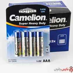 بسته 4 عددی باتری نیم قلمی Camelion Super Heavy Duty R6P AAA