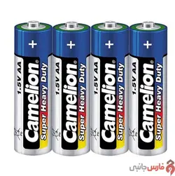 بسته 4 عددی باتری نیم قلمی Camelion Super Heavy Duty R6P AAA