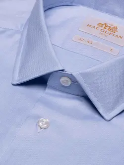 پیراهن آستین بلند آبی آسمانی