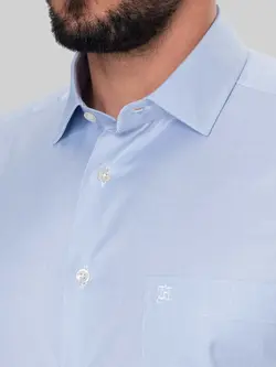 پیراهن آستین بلند آبی آسمانی