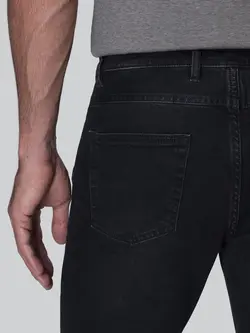 شلوار جین ذغالی مدل سرو