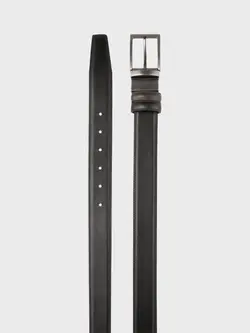 کمربند چرمی دورو مدل 604