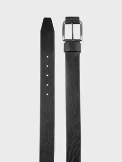 کمربند چرمی سرمه ای مدل 603