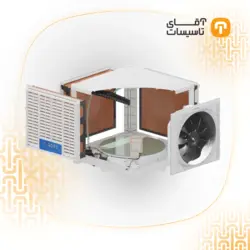 کولر پلیمری نیرو تهویه البرز مدل 18000 (بالا زن)