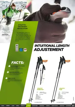 عصای کوهنوردی کامپردل مدل استیلتو