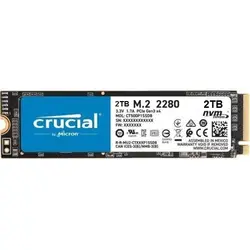 اس اس دی کروشیال مدل P2 NVMe M.2 ظرفیت 2 ترابایت - فروشگاه آسمان کامپیوتر