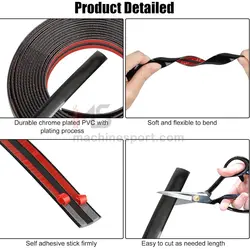 نوار محافظ و تزئینی خودرو ( زه مشکی )