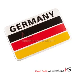 آرم آلومینیومی پرچم کشورها مستطیلی