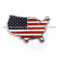آرم اسپرت پرچم آمریکا فلزی