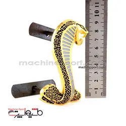 لوگو فورد موستانگ شلبی با پیچ و مهره