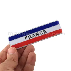 آرم آلومینیومی پرچم فرانسه