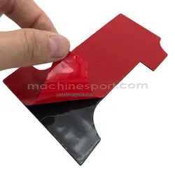 برچسب سه بعدی آلومینیومی پرچم فرانسه