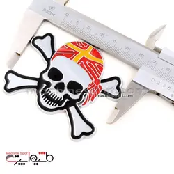 لوگو جمجمه طرح پرچم انگلیس