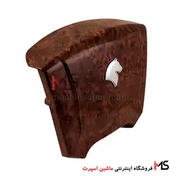 قاب روی فرمان طرح چوب سمند