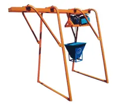 بالابر ساختمانی تک فاز 250 کیلو مدل F1