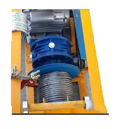 بالابر ساختمانی تک فاز 250 کیلو مدل F1