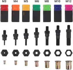 انبر مهره پرچ کن مدل 607 (M3 تا M12)