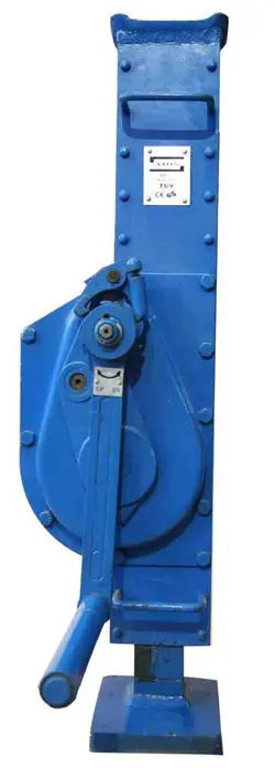 جک دنده ای 10 تن طرح چک