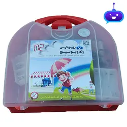 پکیج آموزش رباتیک 2 (ساخت مدار تست اسکناس تقلبی و ربات تعقیب نور)