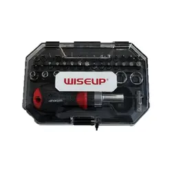 ست آچار بکس و پیچ گوشتی 41 پارچه wiseup