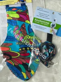 ست جليقه پرواز امریکایی طوطی طرح ZenDoodles