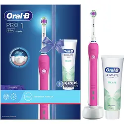 مسواک برقی اورال بی مدل Pro 650 3DWhite