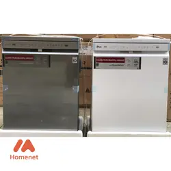 ماشین ظرفشویی 14 نفره 512 ال جی سفید مدل DFB512FW