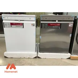 ماشین ظرفشویی 14 نفره 512 ال جی سفید مدل DFB512FW