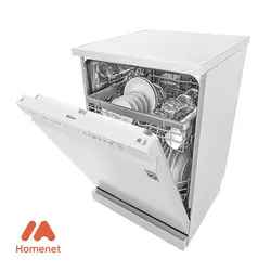 ماشین ظرفشویی 14 نفره 512 ال جی سفید مدل DFB512FW