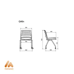 صندلی چهارپایه مدل Q46n برند لیو