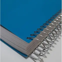 دفترچه یادداشت ۱/۸ پربرگ فنر بغل جلد رنگی