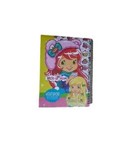 دفتر 100 برگ خط دار تک سیم جلدسخت