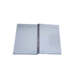 دفتر 100 برگ خط دار تک سیم جلدسخت