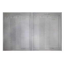 دفتر حسابداری 160 برگ وزیری کل