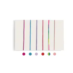 دستبند بافت رنگی حروف و اعداد