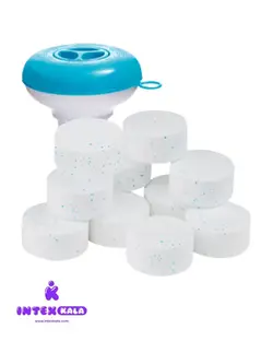 قرص کلر انزیم دار کوچک استخر