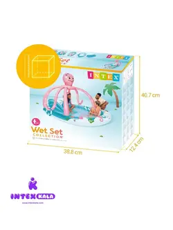 پارک ابی و استخر سرسره دار اختاپوس اینتکس مدل 56138