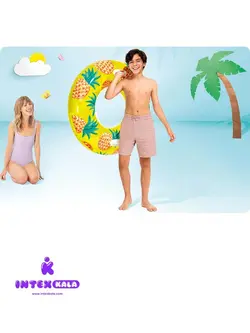 حلقه بادی شنا اناناس اینتکس مدل 56261