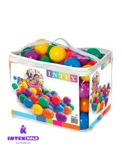 بسته 100 عددی توپ استخر بادی اینتکس مدل 49600