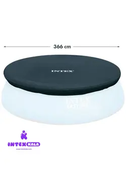 روکش استخر ایزی ست قطر 366 سانتی‌متری اینتکس مدل 28022