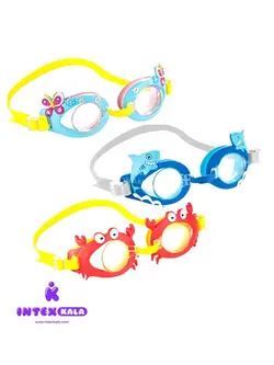 عینک شنا عروسکی و طرح‌دار کودک اینتکس مدل 55610