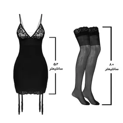 لباس خواب زنانه شباهنگ مدل B BANOO