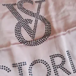 لباس خواب زنانه ویکتوریا سکرت مدل شش تکه ساتن ابریشم نگین دار کد 357