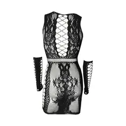 لباس خواب زنانه مدل فانتزی فاق باز وارداتی کد Q026