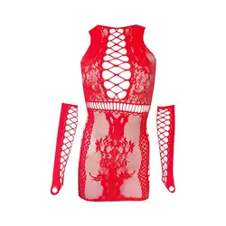 لباس خواب زنانه مدل فانتزی فاق باز وارداتی کد Q026