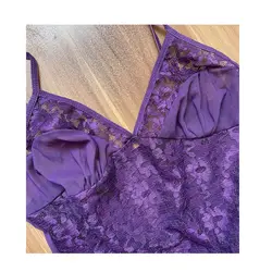 لباس خواب زنانه پری مودا مدل تور و گیپور