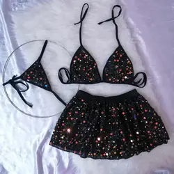 لباس خواب زنانه مدل پولک